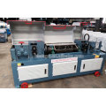 High speed wire straightening and cutting machine for welded wire mesh